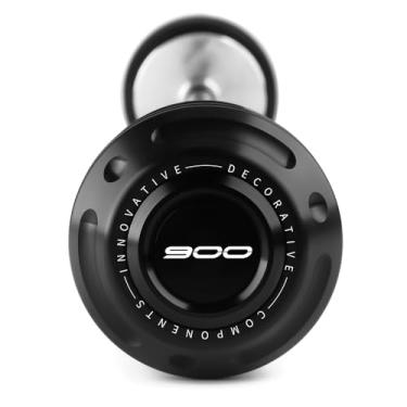 Imagem de GOXMOTO Proteção contra queda da roda do garfo do eixo dianteiro da motocicleta CNC compatível com K.AWASAKI Z900 Z900RS 2017 2018 2019 2020 2021 2022 2023 2024 Z 900 RS acessórios (preto)