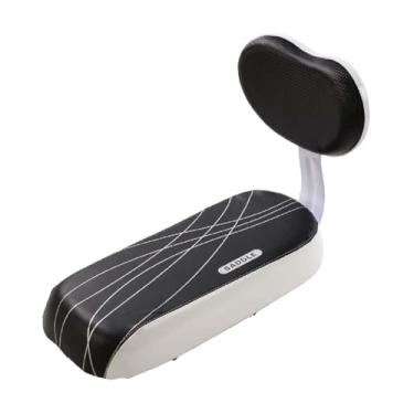 Imagem de Dynwave Almofada do banco traseiro de bicicleta para criança, assento de bicicleta para andar de bicicleta ao ar livre, Preto