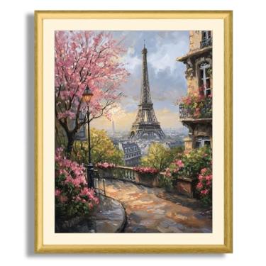 Imagem de Art Shoppe Arte de parede com impressão emoldurada, decoração de parede vintage para sala de estar, quarto, escritório, imagem de alta resolução em papel de arte premium, moldura de 0,9 cm com frente