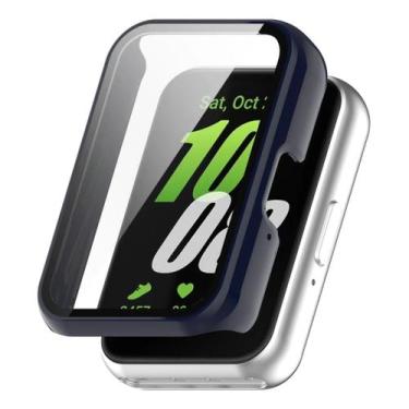 Imagem de Case 360 para Smartwatch Samsung Galaxy Fit 3 1,6 R390 - Tech king , A