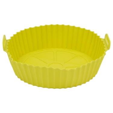 Imagem de Forma Air Fryer Silicone Antiaderente Reutilizável Para Fritadeira Mic