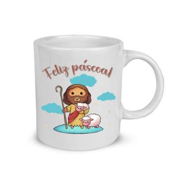 Imagem de Caneca Páscoa Sortida 320ml - Cerâmica Regina