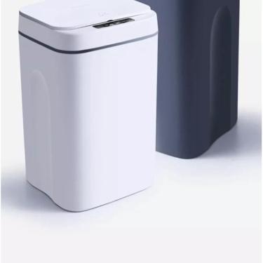 Imagem de Lixeira automatica com sensor touch cozinha banheiro 12 litros inteligente recarregavel