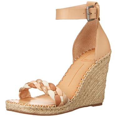 Imagem de Dolce Vita Sandália anabela feminina Nilton Espadrille, Couro natural, 9.5
