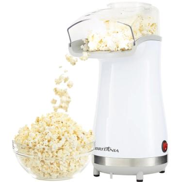 Imagem de Pipoqueira Britania Sem Oleo 1000w Branca 220V