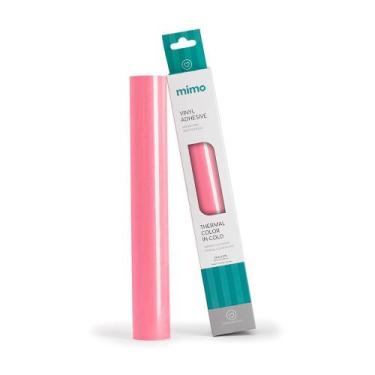 Imagem de Adesivo Vinil Thermal Color - Frio - Rosa Pink perolizado para Vermelh