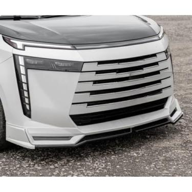 Imagem de Spoiler difusor de lábio de para-choque dianteiro divisor de lábio traseiro kit de corpo de queixo para acessórios externos E8 2023-2024 (lábio traseiro preto brilhante)