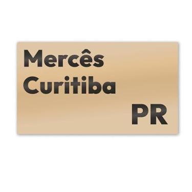 Imagem de Imã de Geladeira Mercês Curitiba MDF 7cm x 4cm para Viagem