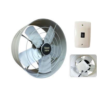 Imagem de Exaustor Axial 40cm Vent New vazão 10.440m³/h motor blindado