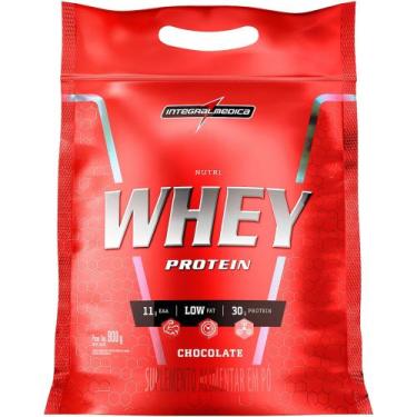 Imagem de Nutri Whey Protein Refil 900g - Integralmedica - Integralmédica, Choco