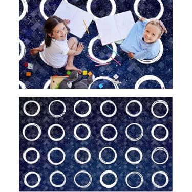 Imagem de OLEEK Tapete grande para sala de aula elementar 20 x 33 - Tapetes de sala de aula para quarto de crianças - Tapete de sala de aula primário - Tapete para sala de jogos infantil 20 x 33 - Tapetes