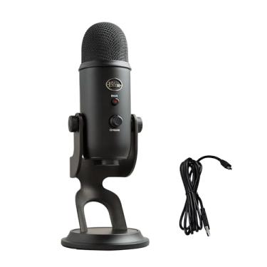 Imagem de Logitech for Creators Microfone USB Blue Microphones Yeti (Blackout)