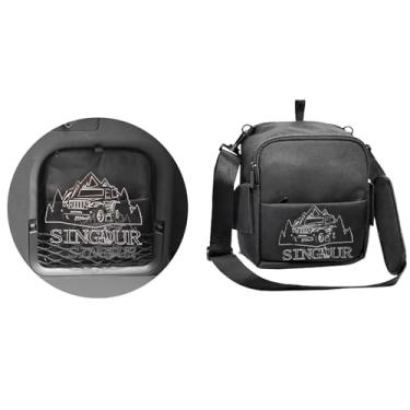 Imagem de Singdur Mochila multifuncional organizadora de porta-malas, ajuste personalizado para Toyota RAV4 (2019-2025), tecido Oxford 640D, mochila de carro de grande capacidade
