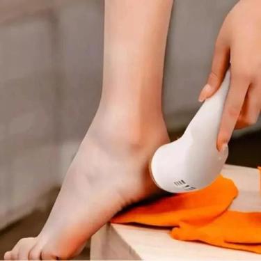 Imagem de Esfoliador Removedor Pedicure Elétrico Calos Grosso Alicate Pés Portát
