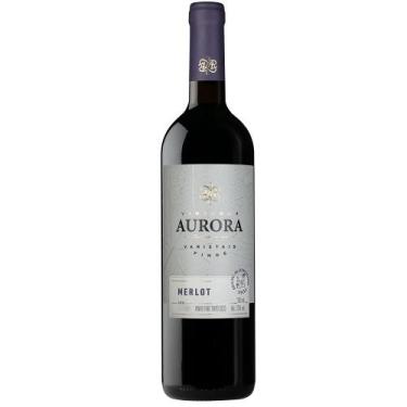 Imagem de Vinho Aurora Varietal Merlot 750ml - Serra Gaúcha - Vinícula Aurora