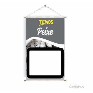 Imagem de Banner pronto Peixe Fresco BA 270 medida 45x70 cm arte pronta