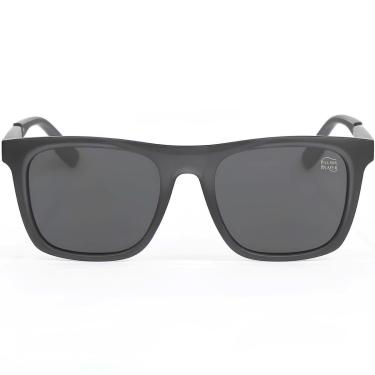 Imagem de Óculos de Sol Masculino Polarizado Proteção UV400 Steampunk Armação Cinza Village Heaven 6139-Masculino