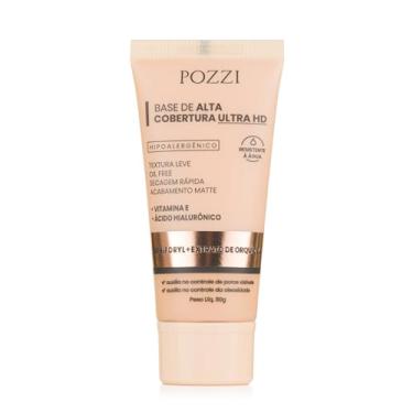 Imagem de Base Líquida Matte Natural, Alta Cobertura, Resistente à Água, Textura Fina, Longa Duração, 30ml