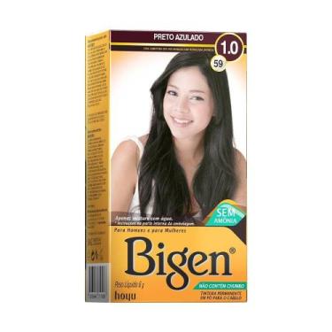 Imagem de Tintura em Pó Bigen 59 Preto Azulado, 6g