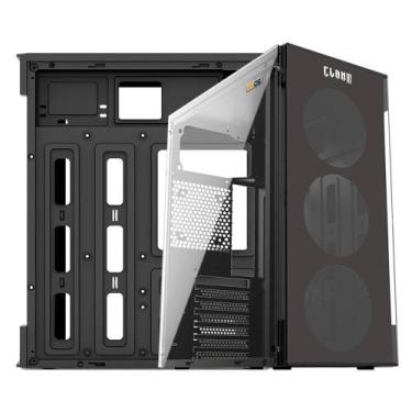Imagem de Gabinete Gamer Smog Preto ATX Micro ATX mini-ITX Clanm
