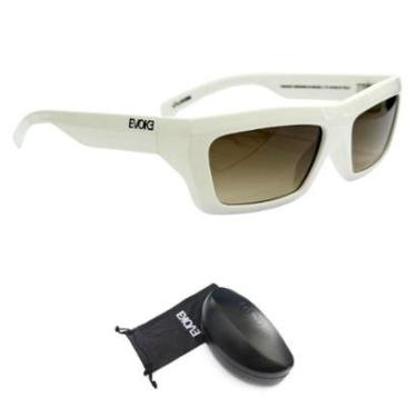 Imagem de Óculos de Sol Evoke Outlaw B01T White Shine Black Brown Grad-Unissex