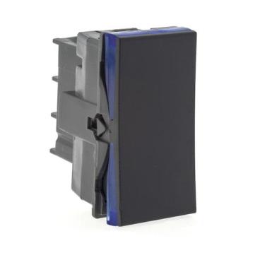 Imagem de Módulo Interruptor Paralelo Preto 611011PT Pial Plus+ - Pial Legrand