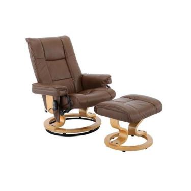 Imagem de Poltrona De Massagem Minnesota Marrom Vintage Rivatti