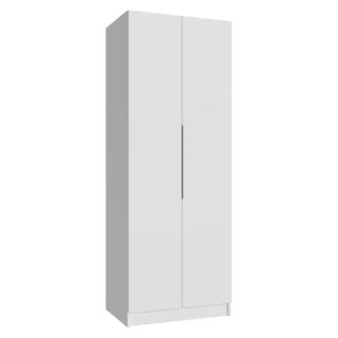 Imagem de Guarda-roupa Modulado 2 Portas 2 Gavetas 4 Prateleiras Branco Neo Madesa