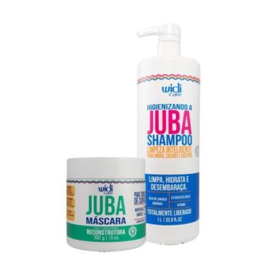 Imagem de Widi Care Juba Kit Shampoo 1L e Máscara Reconstrutura 500g