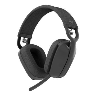 Imagem de Headset Gamer Logitech Zone Vibe / Sem Fio Preto 981-001125