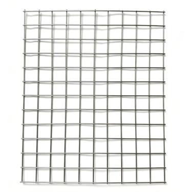 Imagem de Malha de arame soldada de aço inoxidável 304 - Grade de metal resistente 12GA, tamanho do furo de 2,5 cm, painel de 30 cm x 35,5 cm - Ideal para cerca de arame de galinha, tela, churrasqueira, gaiola