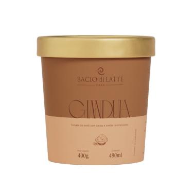 Imagem de Sorvete Gelato Gianduia Bacio di Latte 490ml Pote Premium
