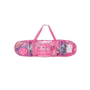 Imagem de Skate Fashion Rosa Com Acessórios - Fenix Skr-0031S