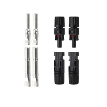 Imagem de 02 Pares Conectores Engates Plug Painel Solar Pv/Mc Ip67 Mc4