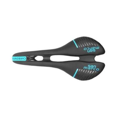 Imagem de Selim De Bicicleta De Carbono Unissex San Marco Aspide Confortável Par