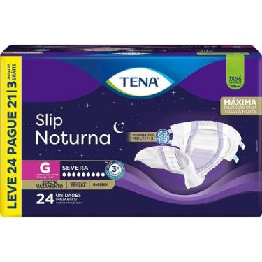 Imagem de Fralda Geriátrica Tena Slip Noturna G Leve 24 Pague 21 unidades