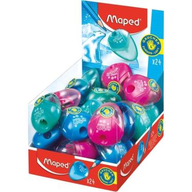 Imagem de Apontador Com Deposito I-Gloo P/Canhoto 1 Furo Sort.