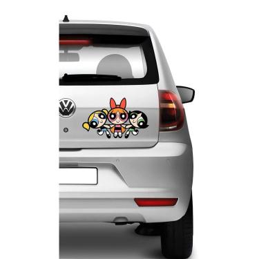 Imagem de Adesivo De Carro Meninas Super Poderosa Mod03