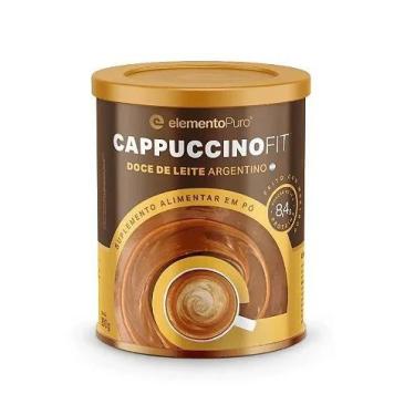 Imagem de Cappuccino Fit 200g - Elemento Puro - Com Colágeno e Whey Protein