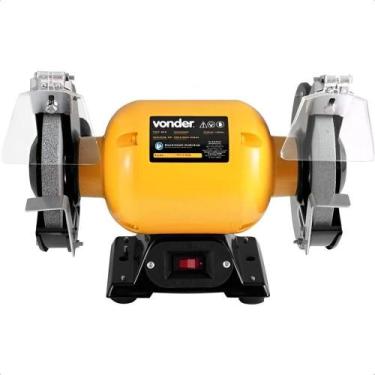 Imagem de Motoesmeril Vonder 6" 360W Monofásico com Visor Protetor e Base, 220V