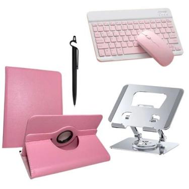 Imagem de Kit Completo P/tablet Redmi Pad 2 11' 2025 Capa + teclado Mouse + Supo