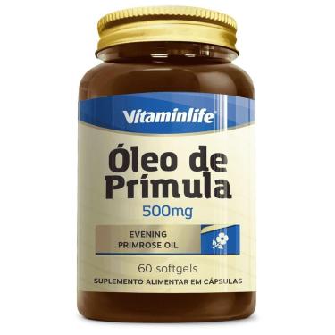 Imagem de Óleo de Prímula - 60 Softgels - VitaminLife-Unissex