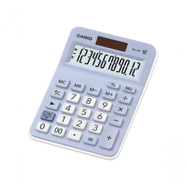 Imagem de Calculadora De Mesa 12 Digitos Azul - Mx-12b-lb