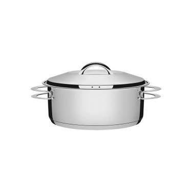 Imagem de Caçarola Rasa Fundo Triplo Tramontina Solar 62503200 Inox