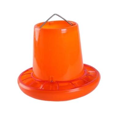 Imagem de Bothyi Alimentador automático para galinhas, balde de alimentação para galinhas, pintinhos de jardim, gramado com alça de transporte, recipiente de, Style B