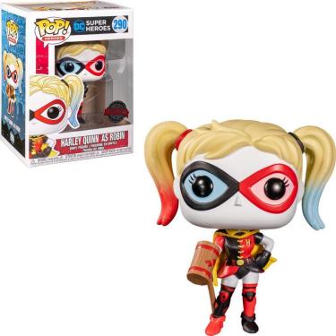 Imagem de Funko Pop Dc 290 Harley Quinn as Robin Special Edition