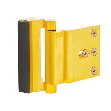 Imagem de Generic Fechadura de Segurança Porta, Fácil de Instalar, à Prova de Ferrugem, Fechadura de Segurança Doméstica, Liga de Alumínio, Acabamento Elegante, Resistente à Violação para Escritório (Ouro)