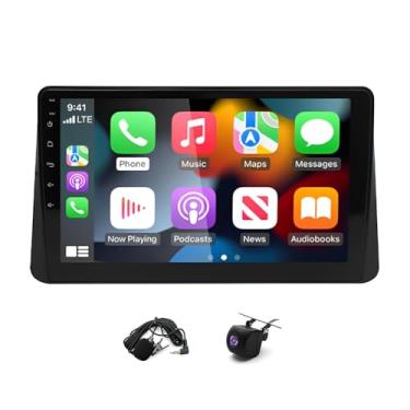 Imagem de Rádio de atualização de 25,4 cm para Nissan Altima 2018-2021, unidade principal com câmera de reserva, sem fio, Carplay, Android estéreo, para Nissan Altima 2018 2019 2020 2021, rádio Bluetooth, GPS