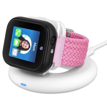 Imagem de Base de carregamento compatível com SyncUP Kids Watch 2, carregador magnético portátil e dobrável com cabo C de 8 metros para TMobile Sync UP Kids Watch 2, suporte de carregamento de substituição (não