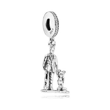 Imagem de Charm De Prata Esterlina 925 Da Disney Para Pulseira Mickey Minnie, Be